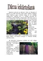 Referāts 'Dārza svētki', 2.