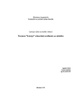 Referāts 'Termina "Latvija" vēsturiskā izcelšanās un attīstība', 1.