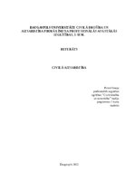 Referāts 'Civilā aizsardzība', 1.