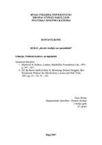 Konspekts 'Politiskā kultūra un leģimitāte', 1.