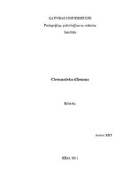 Referāts 'Cietumnieku dilemma', 1.