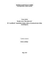 Referāts 'Uzņēmuma vispārējās ārējās vides un konkurences vides novērtējums', 1.