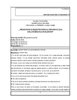 Diplomdarbs 'Personiskās elektroniskās informācijas organizēšanas paradumi', 77.