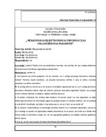Diplomdarbs 'Personiskās elektroniskās informācijas organizēšanas paradumi', 85.