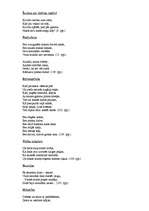 Konspekts 'Izjūtu tēlojums Poruka dzejā', 1.