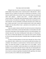 Eseja 'Recenzija par Dzejas dienu pasākumiem', 1.