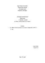 Konspekts 'M.Vēbers: politiķa profesija un aicinājums', 1.