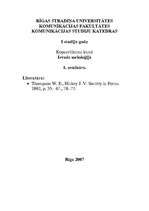 Konspekts 'Sociālās dzīves organizācija. Kultūra', 1.