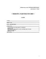 Referāts 'Heroīns, tā sekas', 1.