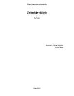 Referāts 'Zirnekļveidīgie', 1.