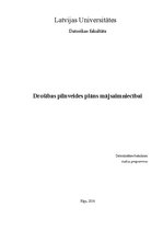 Referāts 'Drošības pilnveides plāns mājsaimniecībai', 1.