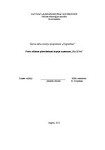 Referāts 'Preču reklāmas pilnveidošanas iespējas uzņēmumā SIA "Ilva"', 1.