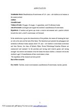 Diplomdarbs '5-6 gadus vecu bērnu kreativitātes izpausme tēlotājmākslas nodarbībās pirmsskola', 3.