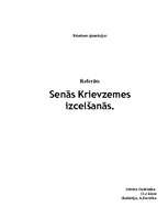 Konspekts 'Senās Krievzemes izcelšnās', 7.
