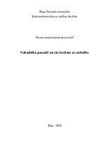 Referāts 'Nabadzība pasaulē un tās ietekme uz attīstību', 1.