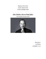 Referāts 'Stīvs Džobss (Steve Jobs)', 1.