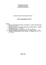 Eseja 'Masu komunikācijas teorijas', 1.