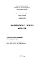 Prakses atskaite 'Kvalifikācijas prakses atskaite a/s "Reklāmdruka"', 1.