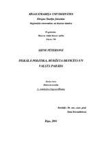 Konspekts 'Fiskālā politika, budžeta deficīts un valsts parāds', 1.