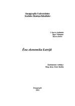 Referāts 'Ēnu ekonomika Latvijā', 1.