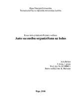 Referāts 'Auto sacensību organizēšana uz ledus', 1.