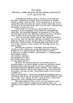 Eseja 'Mūsdienu cilvēka galvenās vērtības latviešu literatūrā 20. un 21.gadsimta mijā', 1.