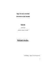 Referāts 'Mežsaimniecības nozare Latvijā', 1.