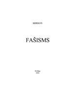 Konspekts 'Fašisms', 1.