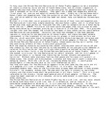 Eseja 'The United Nations Declaration of Human Rights Is a Wish List Drawn Up by a Grou', 1.