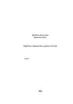 Konspekts 'Izglītības ekonomikas apskats Latvijā', 1.