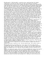 Eseja 'Short Story Essay - Analysis of "The Stone Boy"', 1.