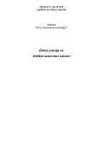 Referāts 'Ētiskie principi un lietišķās saskarsmes raksturs', 1.