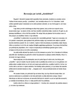 Eseja 'Recenzija par izrādi "Atsaldētais"', 1.