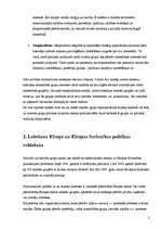 Konspekts 'Politiskie konflikti un intereses Eiropā', 3.