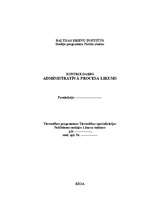 Referāts 'Administratīvā procesa likums', 1.