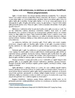 Eseja 'Spēku veidi mehānismos, to mērīšana un noteikšana SolidWork Motion programmatūrā', 1.