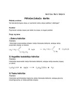 Konspekts 'Pētnieciskais darbs par ziepju veidošanos', 1.