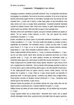 Eseja 'Pedagoģija kā zinātne', 3.