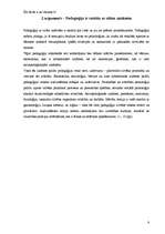 Eseja 'Pedagoģija kā zinātne', 6.