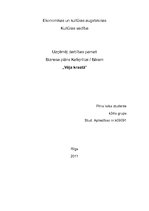Biznesa plāns 'Biznesa plāns kafejnīcai/bāram "Vēja krastā"', 1.