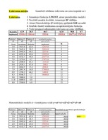 Konspekts 'Ekonomiskā prognozēšana. Linest funkcija', 1.