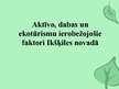 Prezentācija 'Aktīvo, dabas un ekotūrismu ierobežojošie faktori Ikšķiles novadā', 1.