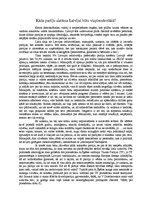 Eseja 'Kāda politiskā partija Latvijai būtu vispiemērotākā?', 1.