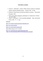 Konspekts 'Autisms', 8.