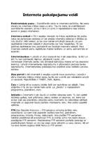 Referāts 'Interneta pakalpojuma veidi ', 3.