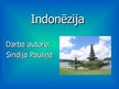 Prezentācija 'Indonēzija', 1.