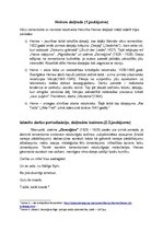 Konspekts 'Heines daiļrade. Darbu periodizācija - Bimini, Ceļojums pa Harcu, Vāczeme', 1.