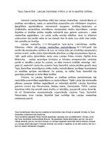 Eseja 'Tautu Savienība - Latvijas ārpolitikas mērķis un ar to saistītās cerības', 1.