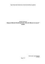 Referāts 'Kaspara Dāvida Frīdriha gleznas "Uzlecošs Mēness virs jūras" analīze', 1.