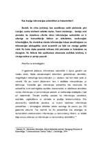 Eseja 'Kas kopīgs informācijas sabiedrībai un katastrofām', 1.